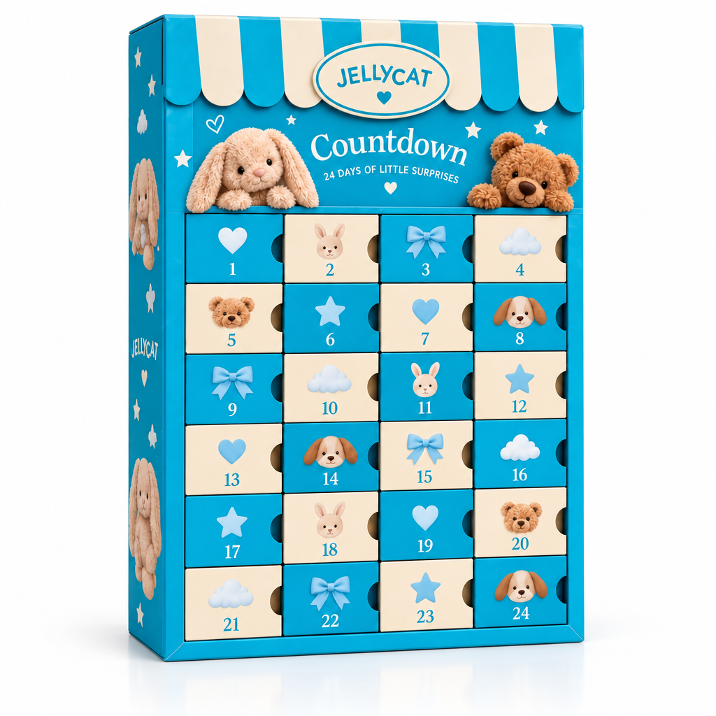Countdown Plush Charm Advent Calendar